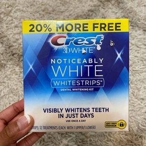 Crest White Strips